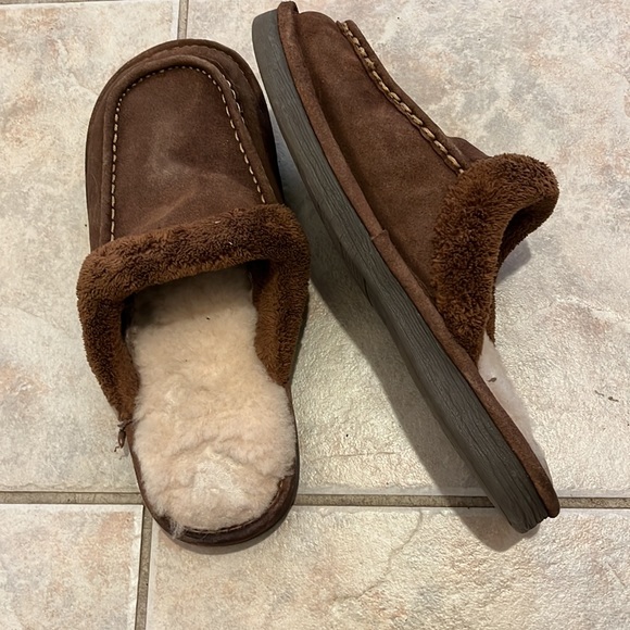 NukNuuk men’s leather slippers, size 10 - Picture 8 of 8